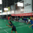 南昌市第五届全民健身运动会青山湖分赛区羽毛球比赛开赛 - 体育局