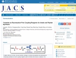 酰胺和多肽合成研究获重大突破——我校在国际化学顶级期刊JACS上发表最新研究成果 - 江西师范大学