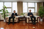 王福平会见会昌县长余学明 - 质量技术监督局