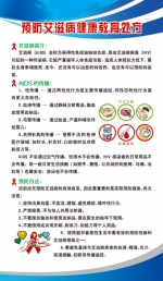学校预防艾滋病宣传月“防艾”健康教育处方 - 九江职业技术学院