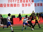江西省第九届贺岁杯足球赛新年添彩靖安 - 体育局