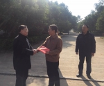 罗小云代表省委省政府走访慰问章贡区困难群众 - 水利厅