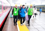 九江职业技术学院青年志愿者助力2017铁路春运 - 教育网