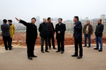 校领导调研濂溪校区二期工程项目规划建设 - 九江职业技术学院