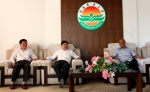 学校与南昌经济技术开发区洽谈校地合作 - 江西农业大学