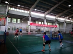 李小平副局长看望参加全运会气排球预赛的集训运动员 - 体育局