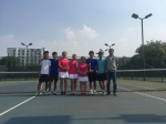 我校网球队在2017年江西省大学生网球比赛中喜获佳绩 - 南昌工程学院