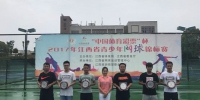 “中国体育彩票杯”2017年江西省青少年网球锦标赛圆满收拍 - 体育局