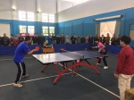 2017年上高县乒乓球比赛开幕 - 体育局