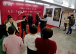 纪念三个90周年江西职工书画、摄影展在九江巡展 - 总工会