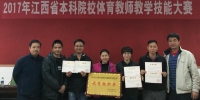 我校在2017年江西省本科院校体育教师教学技能大赛中喜获佳绩 - 南昌工程学院