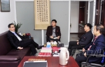评估专家李明斌走访党委宣传部、新闻信息中心 - 江西师范大学