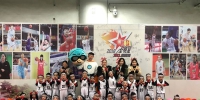WCBA全明星赛与篮球小将——省体育局幼儿园参加全明星赛开场表演 - 体育局