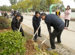 我校开展植树活动　为校园增添新绿 - 江西财经大学