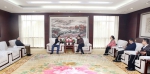 美国天下华人杂志社客人来校访问 - 江西师范大学