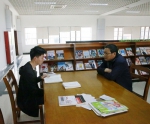 院领导到图书馆调研 - 江西经济管理职业学院