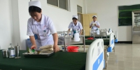 护理分院举办护理技能大赛 - 江西科技职业学院