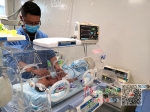 守护生命成长 27周早产男婴长成胖娃娃（图） - 中国江西网
