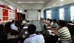 学校召开组织学生进行课外活动会议 - 江西科技职业学院