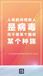 十张海报看《抗击新冠肺炎疫情的中国行动》白皮书 - 上饶之窗