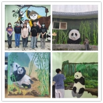 人文与艺术学院师生赴南昌市动物园开展墙绘志愿服务活动 - 南昌工程学院