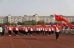 我校举行第三十七届田径运动会开幕式 - 南昌工程学院