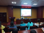 周敏丹在外国语学院开展党史学习教育专题宣讲和“双体验日”活动 - 南昌工程学院