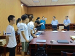 金志农指导2021年暑期招生就业工作 - 南昌工程学院