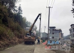 永新县一村道上的电线杆已全部迁移 - 中国江西网