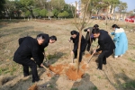 我校开展2022年植树节和三·八妇女节植树活动 - 江西科技职业学院